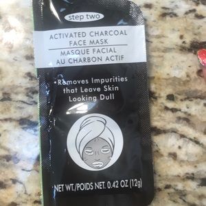 Activated charcoal mask